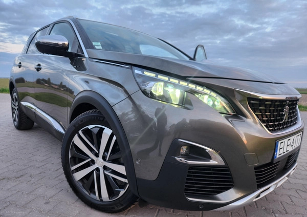 Peugeot 5008 cena 94900 przebieg: 150000, rok produkcji 2018 z Łęczyca małe 742